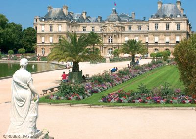 Travaux de rénovation dans le Jardin du Luxembourg