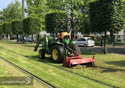 Entretien du tramway de Nantes